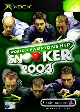 World Championship Snooker 2003 (Europe) box cover front